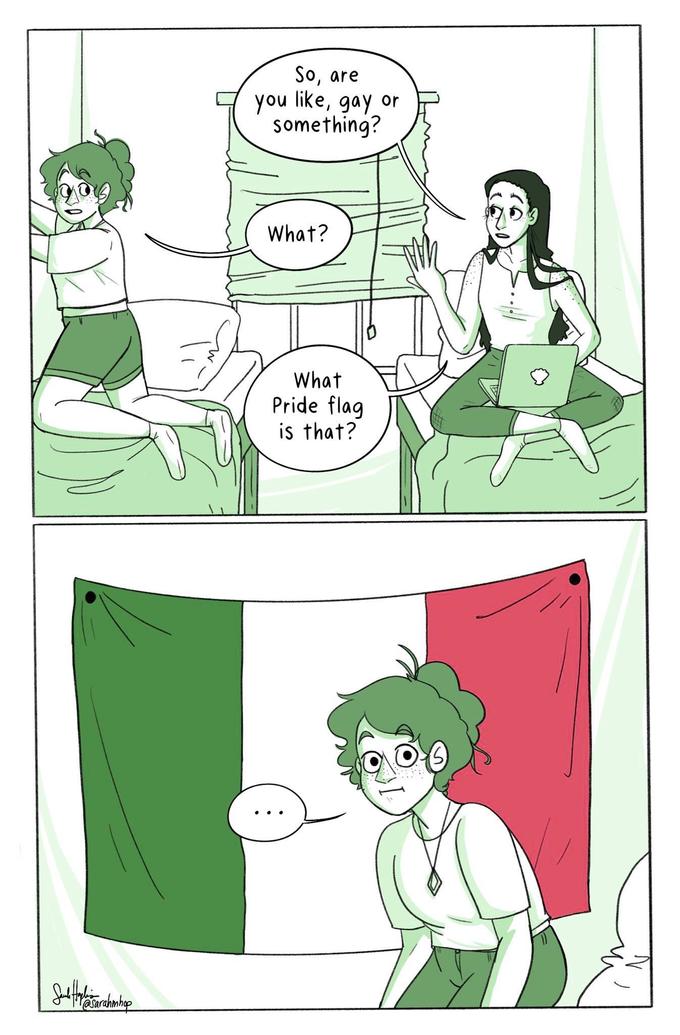 High Quality What Pride Flag Is That? Blank Meme Template