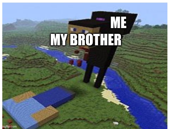 ME MY BROTHER | made w/ Imgflip meme maker