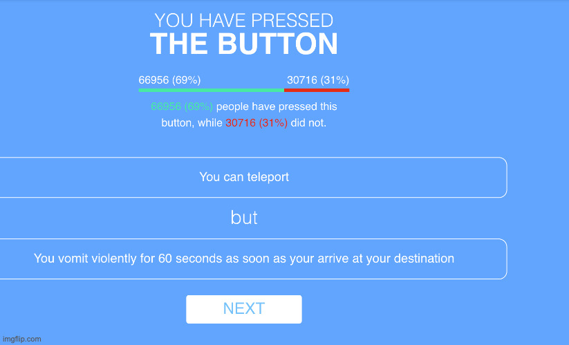 teleport to the bathroom nearest to your desired location! | made w/ Imgflip meme maker