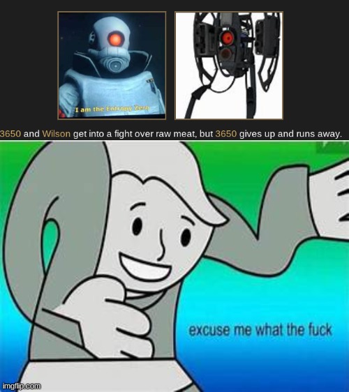 They're friends! | image tagged in excuse me what the fu- | made w/ Imgflip meme maker