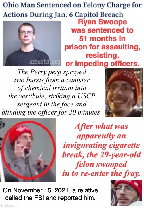 Perry Craven | image tagged in assault,domestic terrorist,treason,tuff guy when in crowd with pepper spray,traitor | made w/ Imgflip meme maker