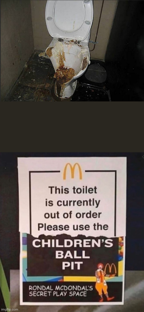 image tagged in panda toilet,this toilet is currently out of order | made w/ Imgflip meme maker