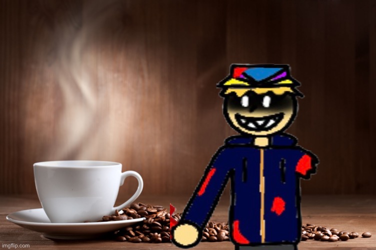 Who wants to have a coffee with Saike | image tagged in cafea | made w/ Imgflip meme maker