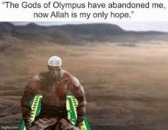 One God of War | made w/ Imgflip meme maker
