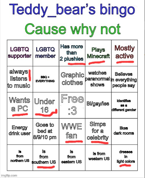 why so much gay crap? lol | image tagged in teddy bear s bingo | made w/ Imgflip meme maker