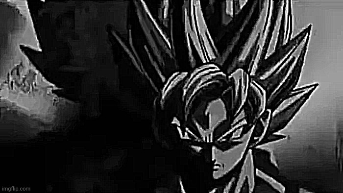 Goku Staring | image tagged in goku staring | made w/ Imgflip meme maker