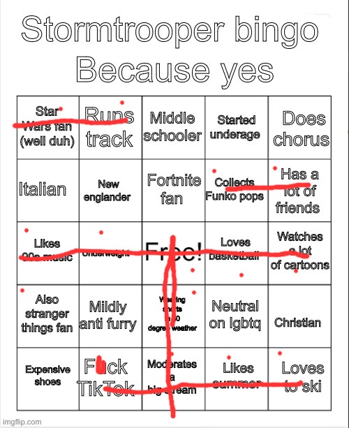 :] | image tagged in stormtrooper bingo | made w/ Imgflip meme maker
