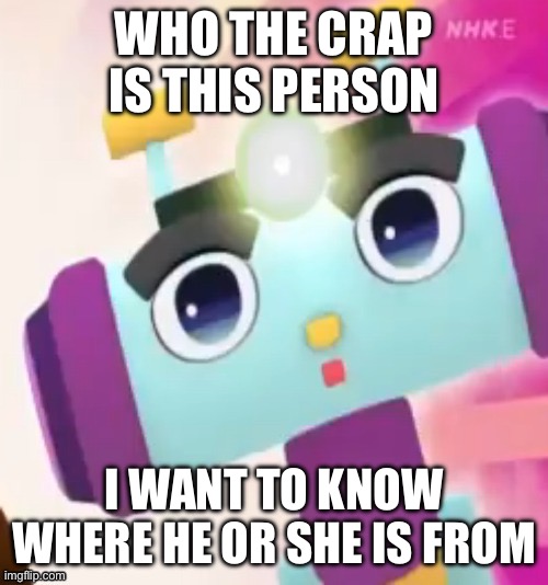 It’s appearing everywhere on imgflip | WHO THE CRAP IS THIS PERSON; I WANT TO KNOW WHERE HE OR SHE IS FROM | image tagged in what,idk,help me | made w/ Imgflip meme maker