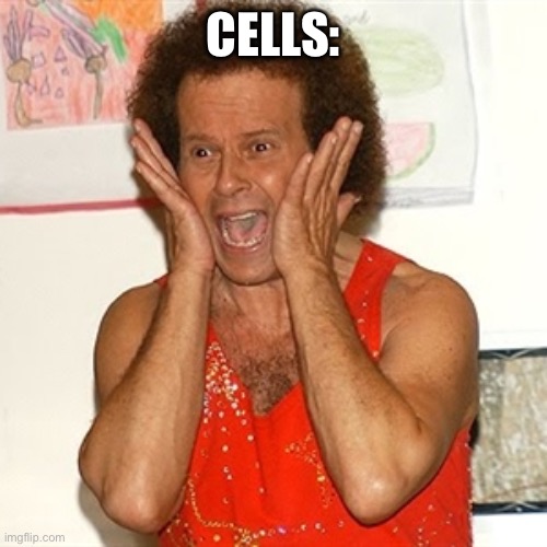 OMG Richard  | CELLS: | image tagged in omg richard | made w/ Imgflip meme maker