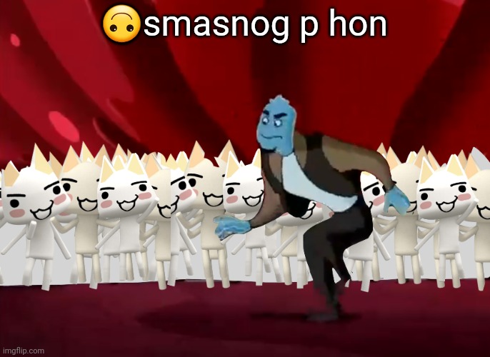 Sam sings pheen | 🙃smasnog p hon | image tagged in doko demo issyo | made w/ Imgflip meme maker