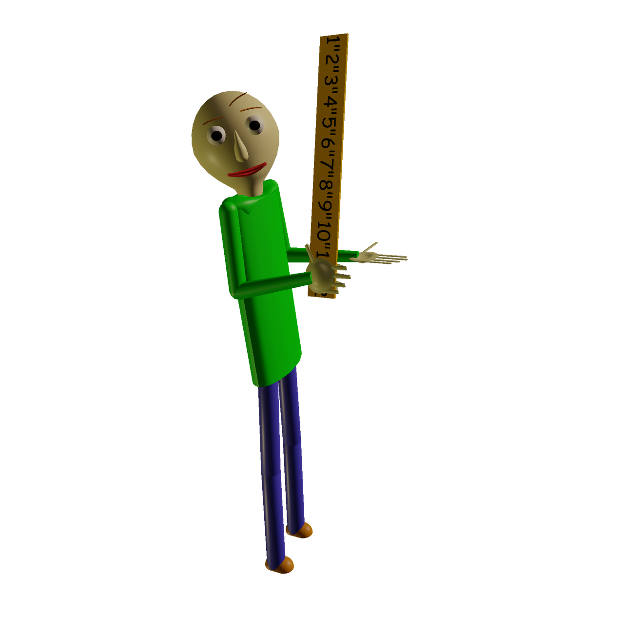 High Quality baldi Blank Meme Template