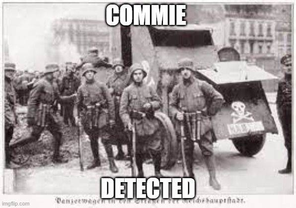 Commie Detected Blank Meme Template