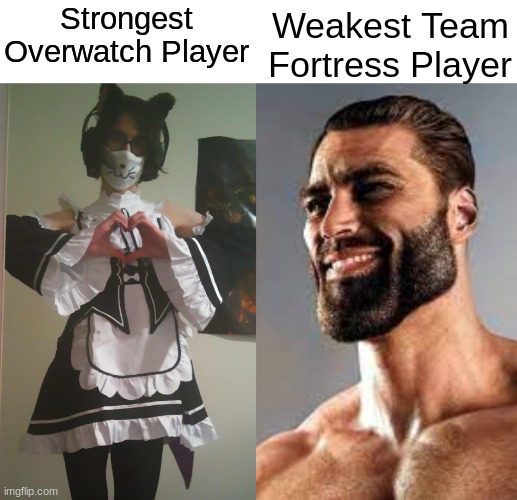 true | Weakest Team Fortress Player; Strongest Overwatch Player | image tagged in true | made w/ Imgflip meme maker
