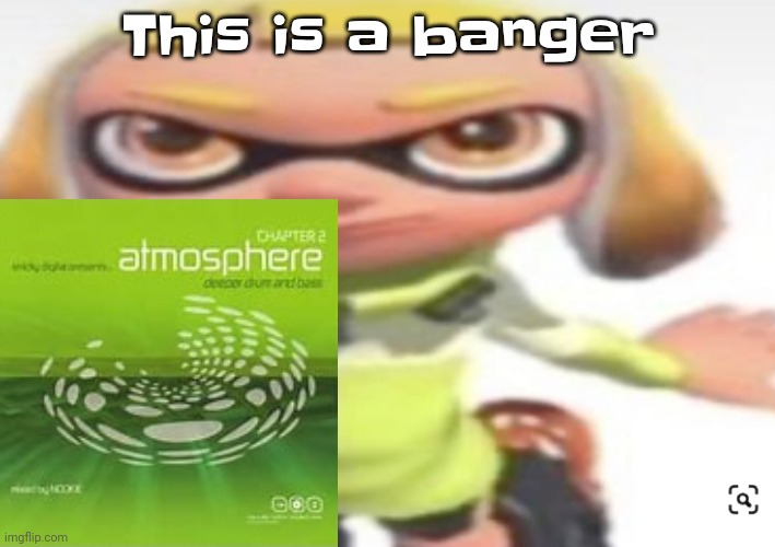 Bro it's so underrated | This is a banger | image tagged in ikan's stare | made w/ Imgflip meme maker