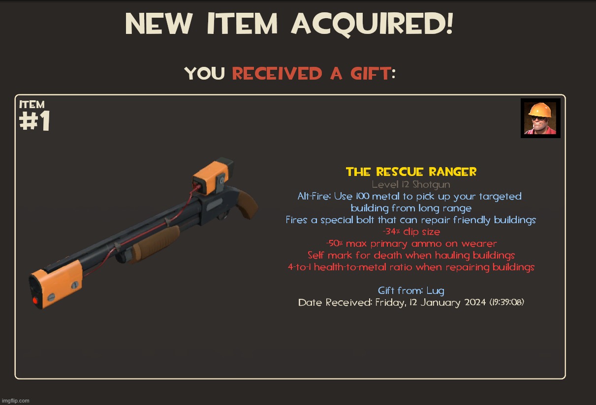 thanks Lug :D | made w/ Imgflip meme maker