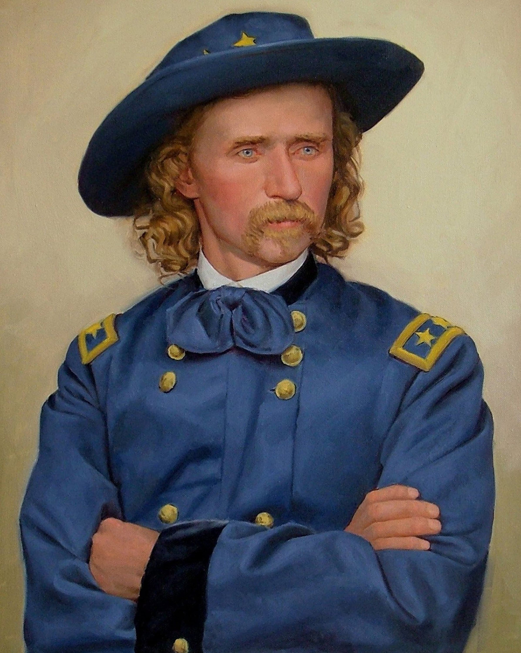 General Custer Blank Meme Template