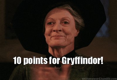 High Quality 10 points for Gryffindor Blank Meme Template