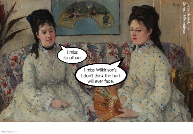 Wilko | image tagged in artmemes,art memes,impressionist,shopping | made w/ Imgflip meme maker