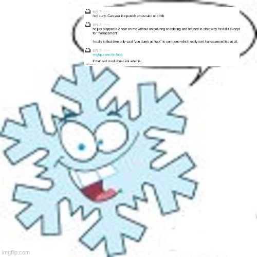 Snowflake | image tagged in snowflake | made w/ Imgflip meme maker