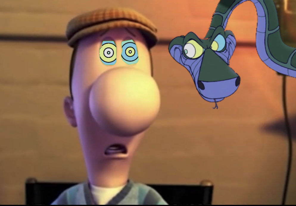 Kaa and Sydney Blank Meme Template