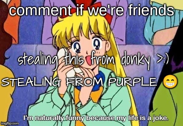 STEALING FROM PURPLE 😁 | made w/ Imgflip meme maker