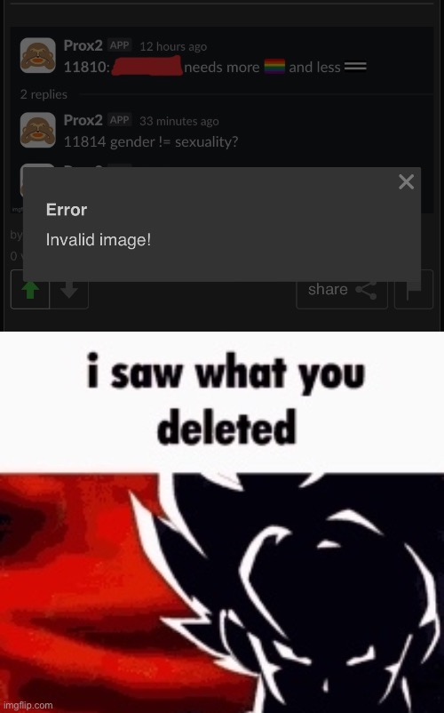 image tagged in i saw what you deleted | made w/ Imgflip meme maker