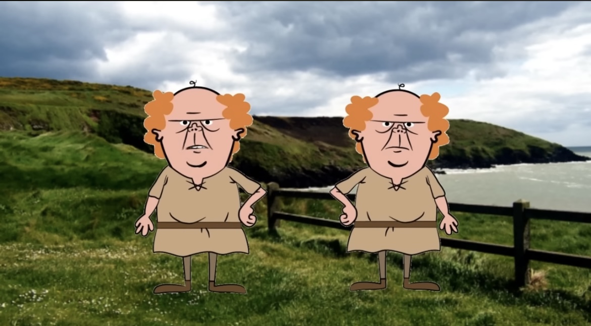 Donall and Conall Blank Meme Template
