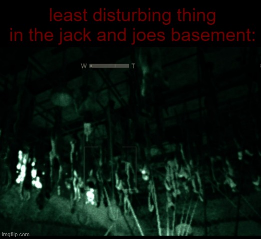 Im serious, this is the least disturbing the basement will be.(batim note:Anything related to Jack n Joes will always be marked  | image tagged in timezone,cartoon,game,idea,movie,scary | made w/ Imgflip meme maker