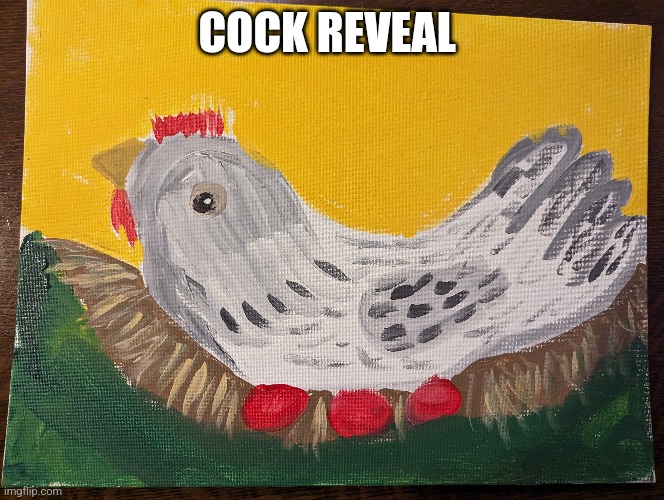 COCK REVEAL | made w/ Imgflip meme maker