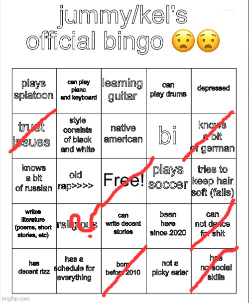 jummy/kel's bingo | image tagged in jummy/kel's bingo | made w/ Imgflip meme maker