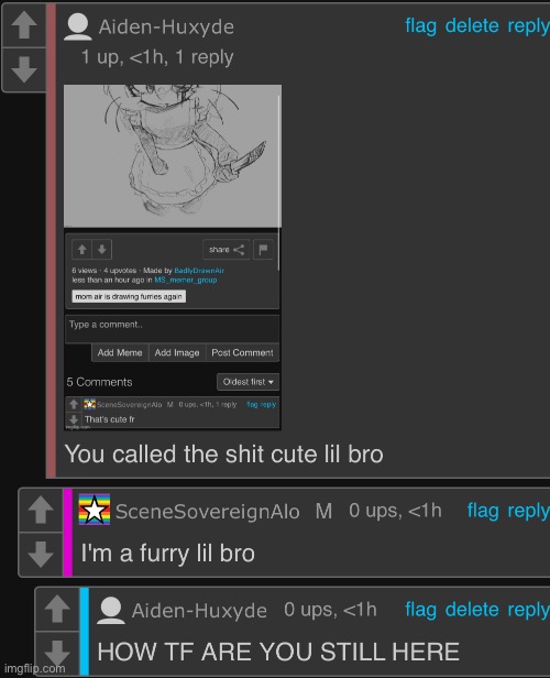 Erm I think we’re in a sticky lil situation | made w/ Imgflip meme maker