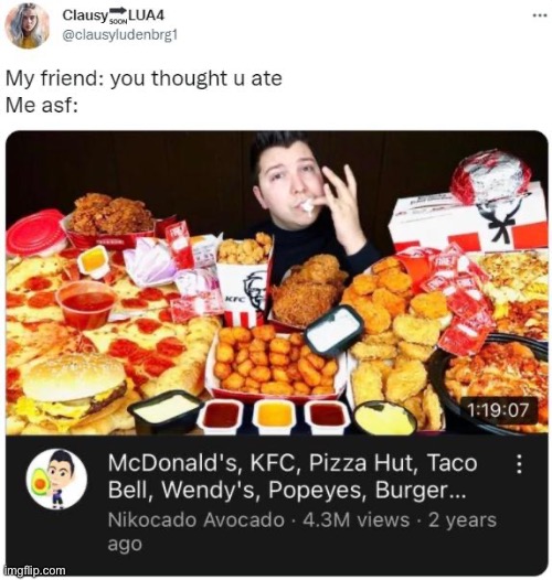 actually i’m eating chick fil a rn | made w/ Imgflip meme maker