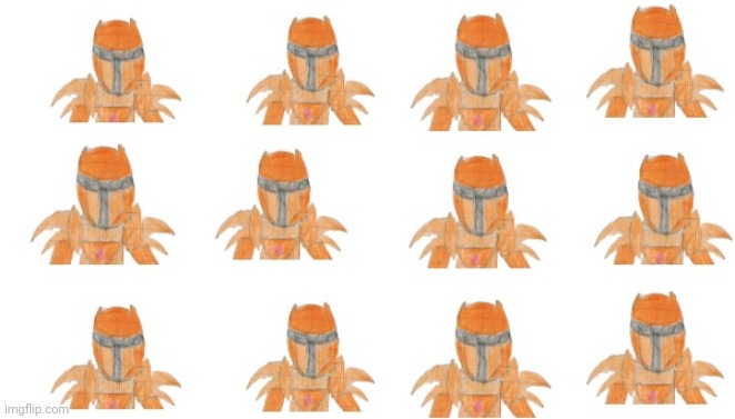 Xander expression sheet | made w/ Imgflip meme maker