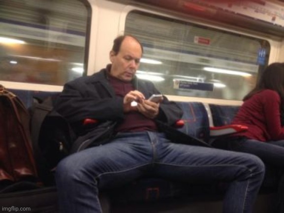 Manspreading | image tagged in manspreading | made w/ Imgflip meme maker