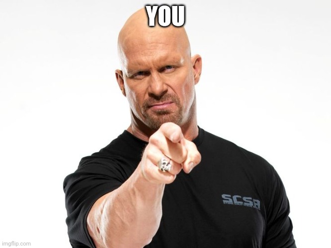 Bald tough guy pointing at you | YOU | image tagged in bald tough guy pointing at you,memes,you,yeah,just you | made w/ Imgflip meme maker