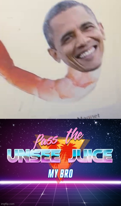 obamna shrimp | image tagged in pass the unsee juice my bro | made w/ Imgflip meme maker