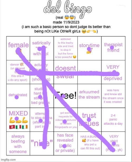 del and i are literally twins | image tagged in del bingo real | made w/ Imgflip meme maker