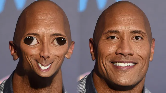 High Quality the rock after covid 19 vaccine! LOL Blank Meme Template