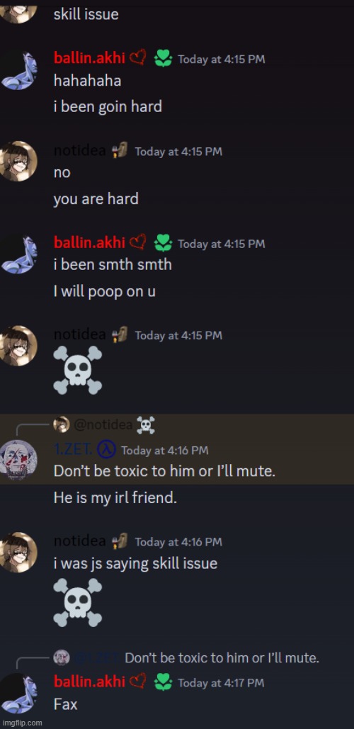 bro had to get his friend ☠️ | made w/ Imgflip meme maker