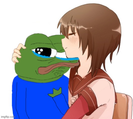 peepee getting hugs n kisses | made w/ Imgflip meme maker