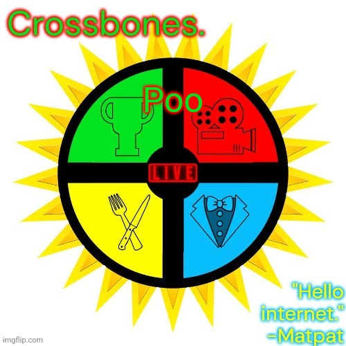 Crossbones Theorist temp | Poo | image tagged in crossbones theorist temp | made w/ Imgflip meme maker