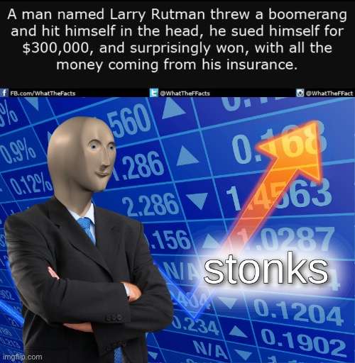 Darn | image tagged in man sues himself,stonks,funny | made w/ Imgflip meme maker