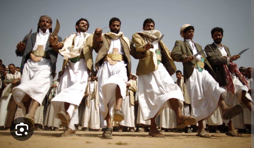 Houthis Dancing Blank Meme Template