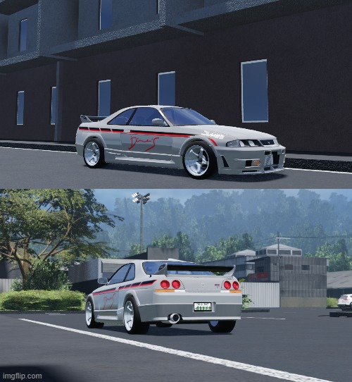 Nissan Skyline GT-R (BCNR33 NISMO S-Tune) Recreation in roblox - Imgflip