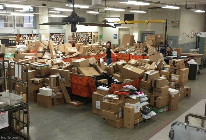 I am packing | image tagged in post office | made w/ Imgflip meme maker