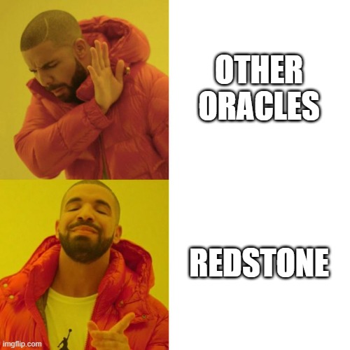 Drake Blank | OTHER ORACLES; REDSTONE | image tagged in drake blank | made w/ Imgflip meme maker