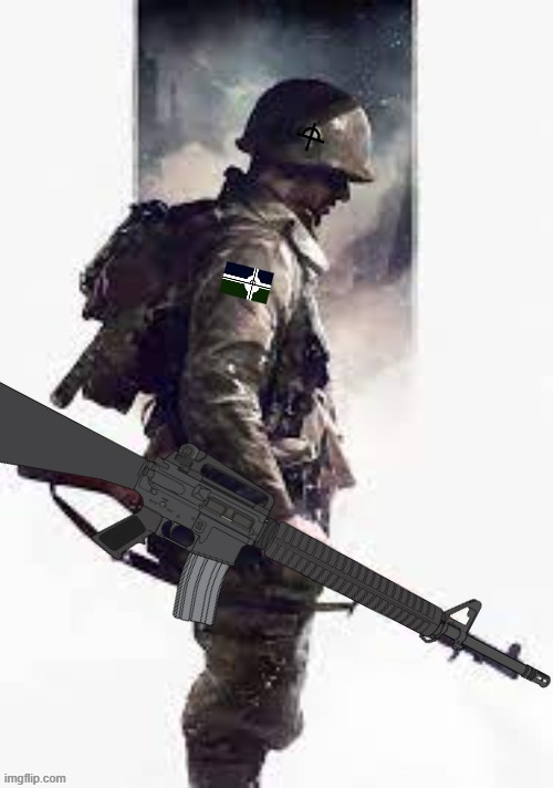 Eroican WWIV Soldier | image tagged in eroican wwiv soldier | made w/ Imgflip meme maker
