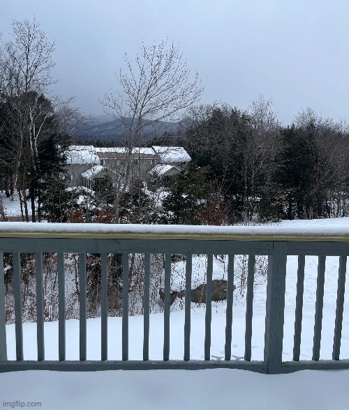 View from my ski condo | made w/ Imgflip meme maker