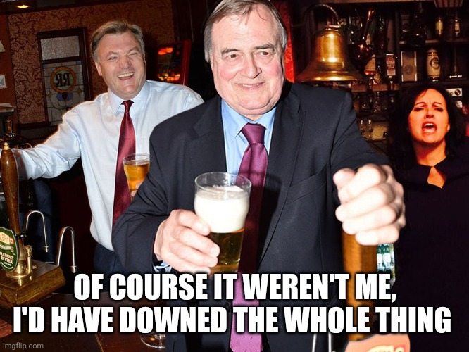 OF COURSE IT WEREN'T ME, I'D HAVE DOWNED THE WHOLE THING | made w/ Imgflip meme maker