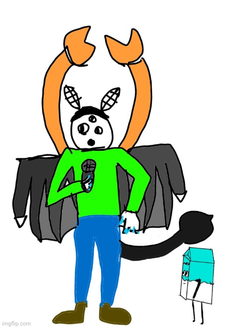 Bro who rember | image tagged in milk staring up at carlos | made w/ Imgflip meme maker